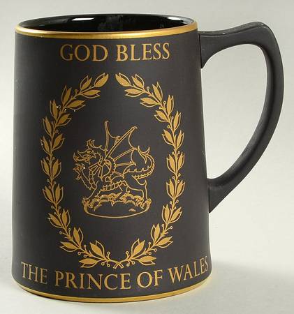 Wedgwood Royal Commemorative Giftware Charles Prince Of Wales Investiture Mug - No Box