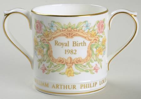 Wedgwood Royal Commemorative Giftware Prince William Birth Loving Cup - No Box