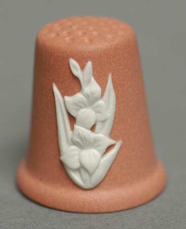Jasperware Months Of The Year August-Terra Cotta - No Box