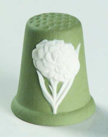 Jasperware Months Of The Year January-Celadon - No Box