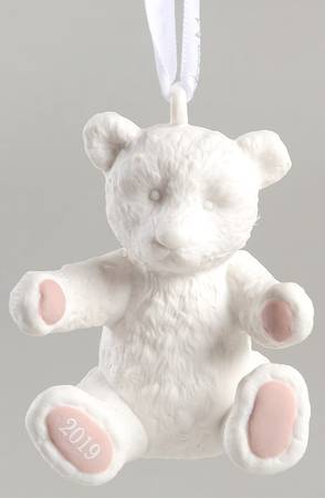 Baby's First Christmas Baby's 1st Teddy Bear - Pink - Boxed