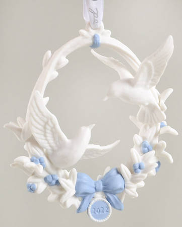 Our First Christmas Together Our First Christmas-Doves Bow - No Box