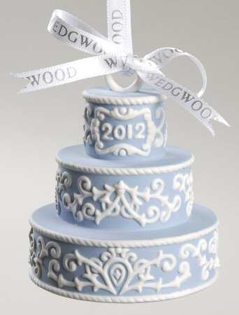 Our First Christmas Together Our First Christmas Cake- Blue - No Box