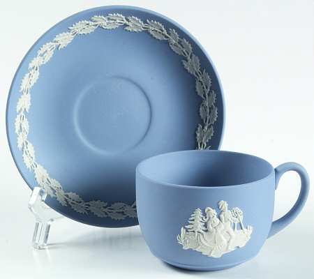 Victorian Christmas Traditions-Cup Saucer by Wedgwood
