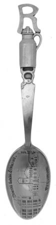 Arkansas Souvenir Spoon R-Can-Saw State Line Avenue - No Box