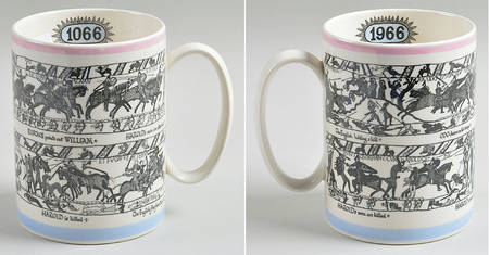 Wedgwood Mugs The Bayeux Tapestry-Dates Inside - Boxed