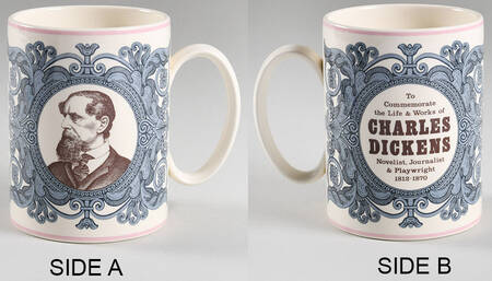 Wedgwood Mugs Charles Dickens Centenary Mug - No Box
