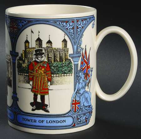 Wedgwood Mugs London Scenes - No Box