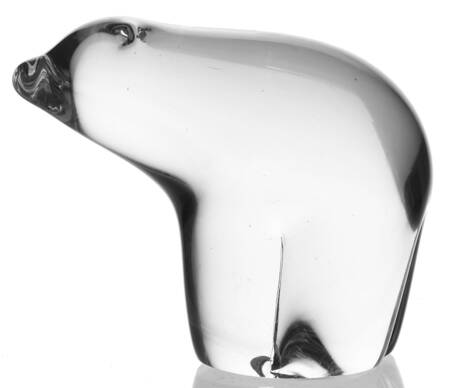 Wedgwood Crystal Figurines and Giftware Polar Bear - No Box