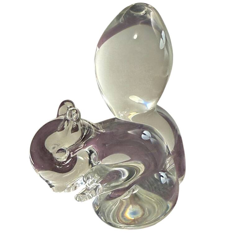 Wedgwood Crystal Figurines and Giftware Squirrel-Clear - No Box