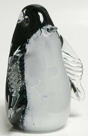 Wedgwood Crystal Figurines and Giftware Penguin-Black - No Box