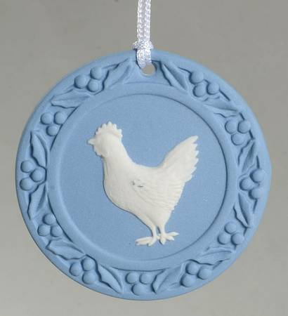 Twelve Days of Christmas-Flat Three French Hens - Boxed