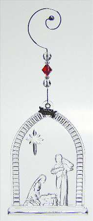 Little Town of Bethlehem by Waterford Crystal