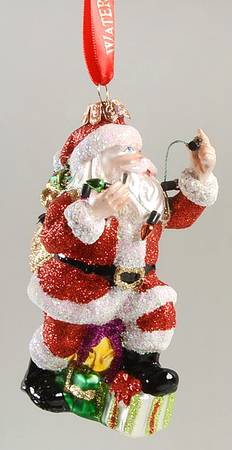 Holiday Heirloom Santa Ornaments Trim The Tree Santa - Boxed
