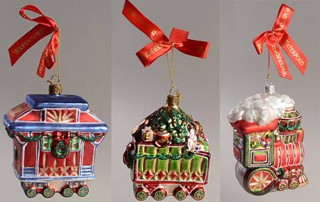 Holiday Heirlooms Ornaments Lismore Christmas Train(Set/3) - No Box