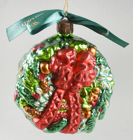 Holiday Heirlooms Ornaments Evergreen Wreath - No Box