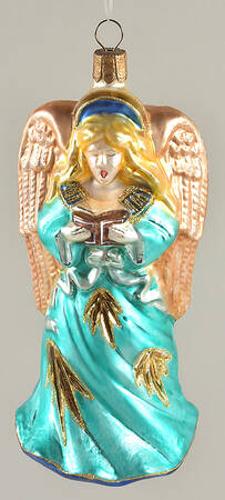 Religious Holiday Heirloom Overture Angel-With Songbook - No Box
