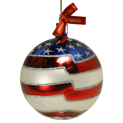 Patriotic and Political An American Tribute-American Flag Ball - With Box