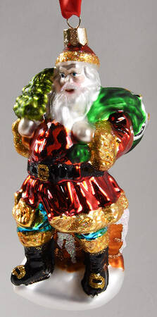 Holiday Heirloom Santa Ornaments Worker Santa - No Box