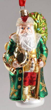 Holiday Heirloom Santa Ornaments Byzantine Santa - Boxed