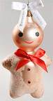 Holiday Heirlooms Ornaments Gingerbread-Woman (Red Bow) - No Box