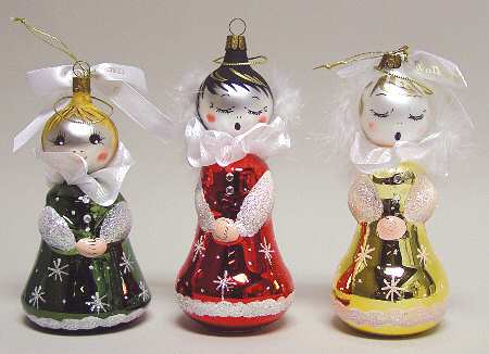 Religious Holiday Heirloom Angels (Set Of 3) - Boxed