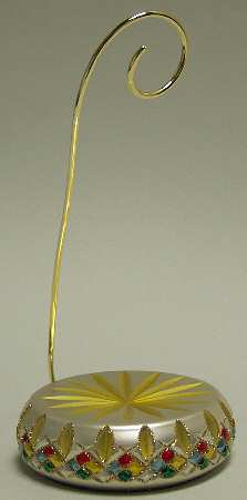 Holiday Heirloom Ornament Stands Glenmeade Small;Multi Color - No Box