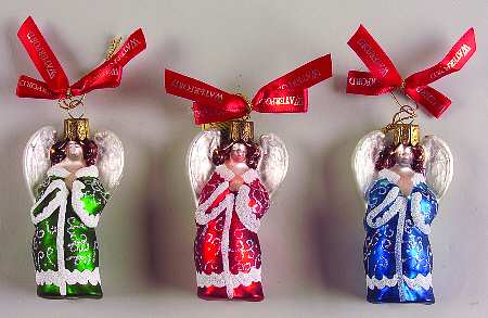Religious Holiday Heirloom Angels (Set Of 3) - No Box