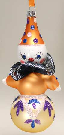 Holiday Heirlooms Ornaments Jolly Clown - No Box