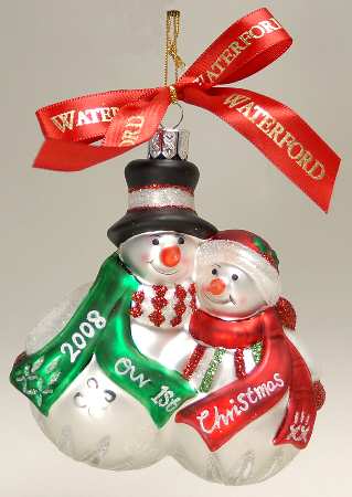 Wedding and Celebration Series Our 1st Christmas-Snowman Cou  - Boxed