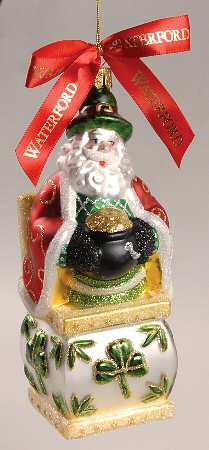 Holiday Heirloom Santa Ornaments Spring Santa Jack-In-The-Box - Boxed