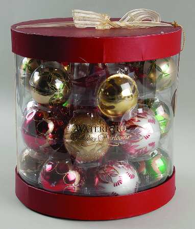 Holiday Heirloom Red, Green, Gold Star Of Wonder (21pc Set) - With Box