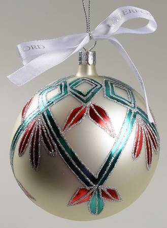 Multicolor on Champagne, White, Gold Ashbourne Ball - No Box