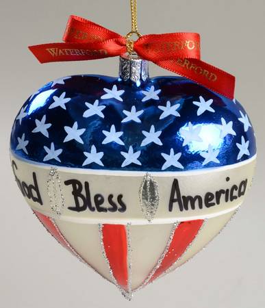 Patriotic and Political God Bless America Heart - Boxed