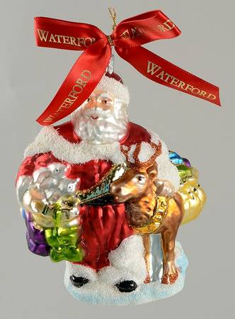 Holiday Heirloom Santa Ornaments Christmas Wonders St.Nicholas - Boxed