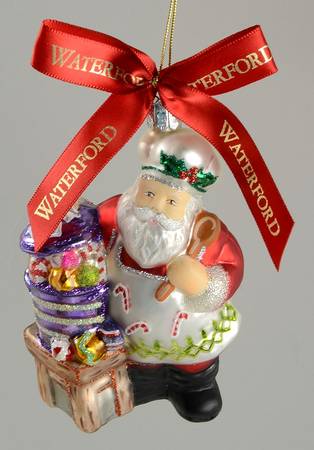 Holiday Heirloom Santa Ornaments Santa Chef-Dated 2005 - No Box