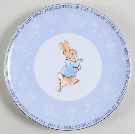 Peter Rabbit Centenary Peter Rabbit Centenary Plate - Boxed