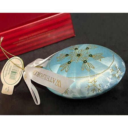 Snow Crystals-Holiday Heirloom Snowflake Medallion-Aqua - Boxed