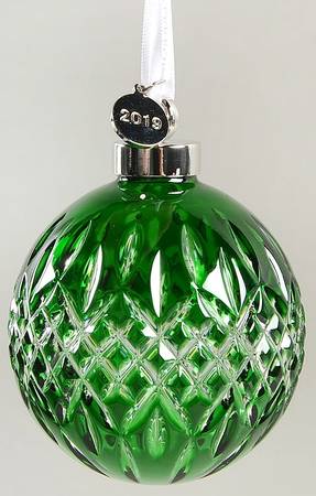 Annual Ball Ornament #2 Emerald Cased Ball Ornament - No Box