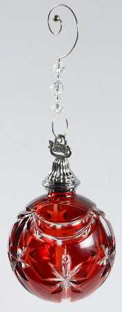 Annual Ball Ornament #2 Red Cased Ball Ornament - Boxed