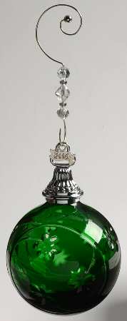 Annual Ball Ornament #2 Shamrock Cased Ball Ornament - With Box