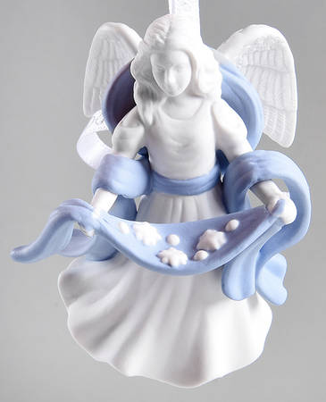 Angel Collection Figural Angel - Blue Sash - No Box