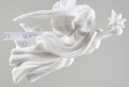 Angel Collection Angel With Star-White - Boxed