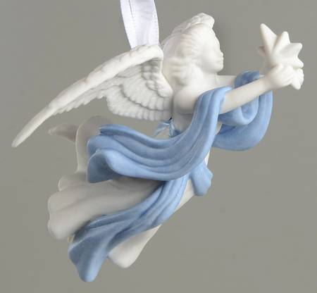 Angel Collection Angel With Star-Blue - No Box
