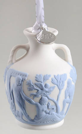 Iconic Collection Portland Vase - Blue On White - No Box