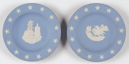 Bicentennial Miniature Plate Paul Revers Ride/Boston Tea Party - Boxed