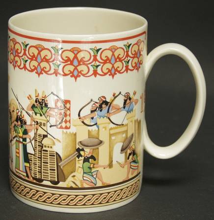 Fathers Day Mug Assyrian Battle - Boxed