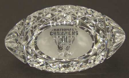 BCS Championship Paperweights Nebraska-Style One - Boxed