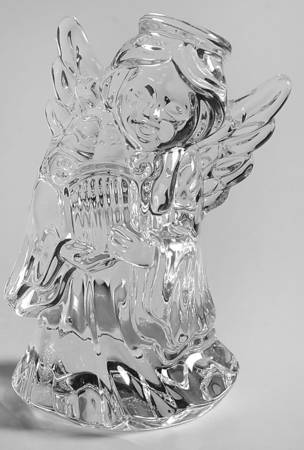Marquis Miniature Nativity II Angel With Lyre - No Box