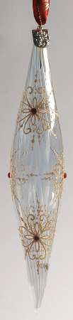 Jim O'Leary Opulent Snowflake Gold Snowflake Baton - No Box